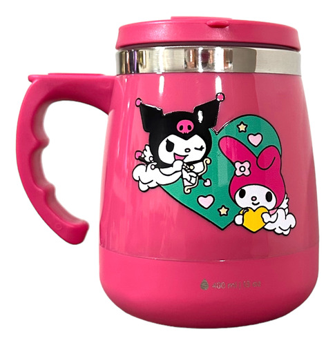 Taza Mug Termico Termo Kuromi Keep Outdoor 400 Ml