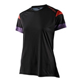 Jersey Mujer Troy Lee Designs Lilium Ss Rugby Black