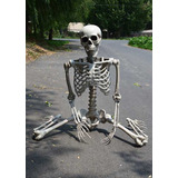 Decoración Esqueleto Para Halloween Casa Encantada En Un Pub