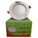 Panel Led + Luz De Emergencia 10w Modelo 2050-panel-led 