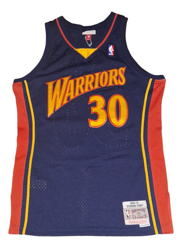 Camiseta Warriors Nba #30 Curry 2009/2010 Clasic 