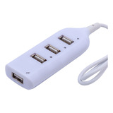 Distribuidor Multihub Con Cable Micro Usb 2.0 De 4 Puertos