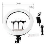 Ring Ligth 45cm Kit Selfie Dimmer Youtuber Make Cor Da Estrutura Preto Cor Da Luz Branco-quente 110v/220v