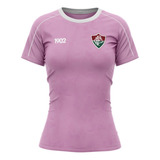 Camisa Fluminense Feminina  Baby Look  Sea  Dry Max Oficial 