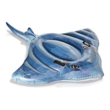 Inflable De Mantarraya Flotador Intex Inflantil 188 X 145 Cm