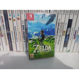 The Legend Of Zelda Breath Of The Wild Switch Mídia Física 