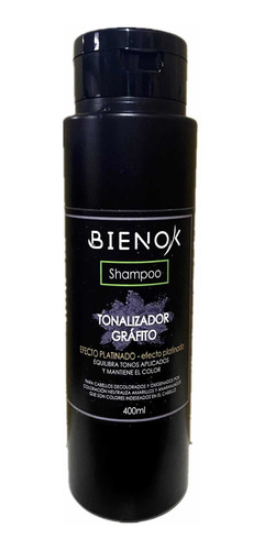 Pack X 3 Shampoo Matizador Grafito Sin Sal Bienok