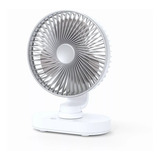 Ventilador De Mesa, Portátil, Recargable, De 4 Velocidades