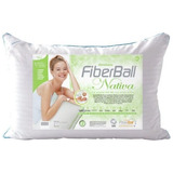 Almohada Nativa Fiberball Fibra Siliconda C/faja 70x40cm