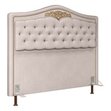 Cabeceira Cama Box Casal 140cm Imperial Suede Mpozenato