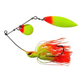 Isca Pesca Artificial Yara King Spinner 26g Tucunaré Dourado