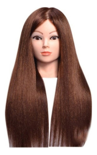 Maniquí Americano Cabeza De Cabello Real Maniquí Cabeza