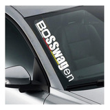 Sticker Calcas Tuning Bosswagen Para Cristales De Autos