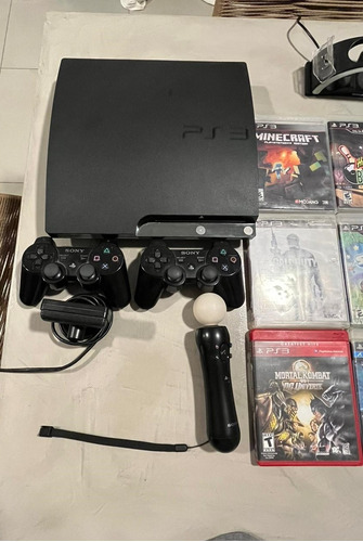 Playstation 3 Usada Con 24 Juegos