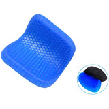 Cojin De Gel Grueso Para Asiento Silla Hogar Oficina /e Color Azul