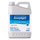 Alcool Gel Asseptgel Cristal Bactericida 70º Inpm 5 Litros