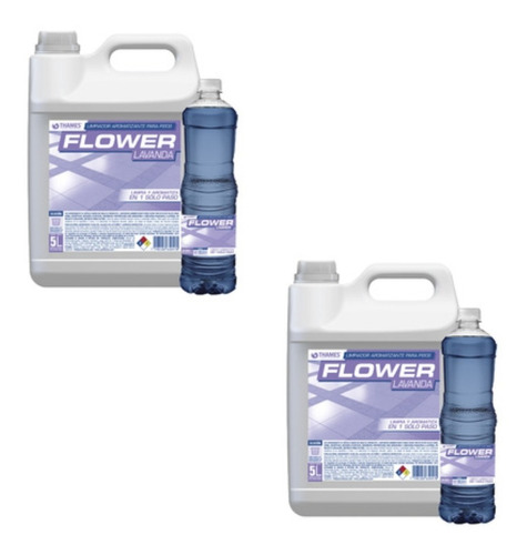 Desodorante Para Pisos Flower Bidon 5lts Lavanda