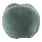 Sillón Puff Redondo 70 Cm Sillón Bean Bag Color Verde Claro