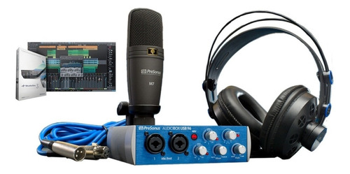 Presonus Audiobox 96 Studio / Kit De Grabación Estudio Azul