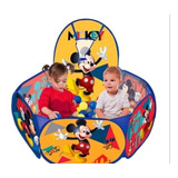 Piscina De Bolinha Mickey Com Cesta -100 Bolinhas Zippy Toys