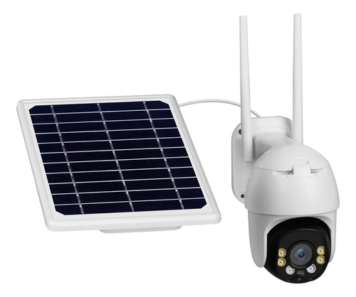 Cámara Robot Ip67 Solar 1080p Tipo Domo Solar Wifi