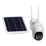 Cámara Robot Ip67 Solar 1080p Tipo Domo Solar Wifi