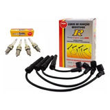 Kit Cables Y Bujias Ngk P/ Chevrolet Aveo