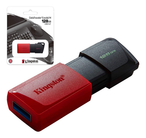 Pen Drive Kingston 128gb Datatraveler Exodiam Dtxm/128gb 3.2