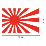Japan Flag Jdm Japon Sticker Vinil 2 Pzs $135 Mikegamesmx