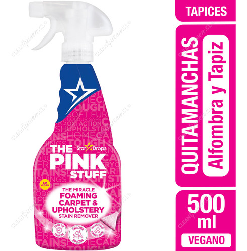 Quitamanchas Alfombras Y Tapicerías The Pink Stuff 500ml