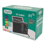 Radio Ks-am45 Solar Buytiti Bluethooth/linterna/fm/am/sw