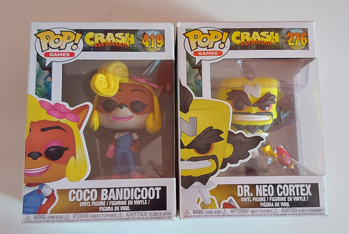 Funko Pop! Games Crash Bandicoot #276, #419