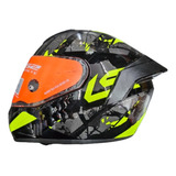 Casco Moto Ls2 352 Rookie Palimnesis Visor Simple Spoiler