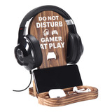 Soporte De Auriculares Gamer Decoración Para Sala De Juegos.