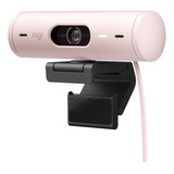 Logitech Brio 500 Full Hd Webcam Rosada