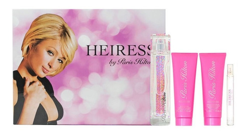 Estuche Heiress Dama 4 Piezas Paris Hilton !! Original !!