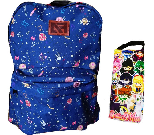 Mochila Sailor Moon + Bolsita