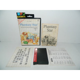 Phantasy Star Original C/ Caixa P/ Master System - Loja Rj