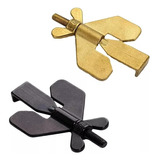 Tranca Portátil Hotel Door Stopper Para Viagens Anti Roubo Cor Preto