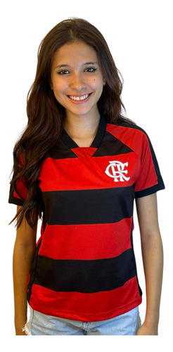 Camisa Feminina Flamengo Dean Oficial Licenciada