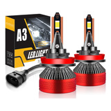 Kit De Focos Led H1 H7 H11 9005 9006 Para Auto 26000lm 160w