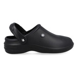 Zapatos Zueco Dotación Antideslizantes Evacol Ref 114 Correa