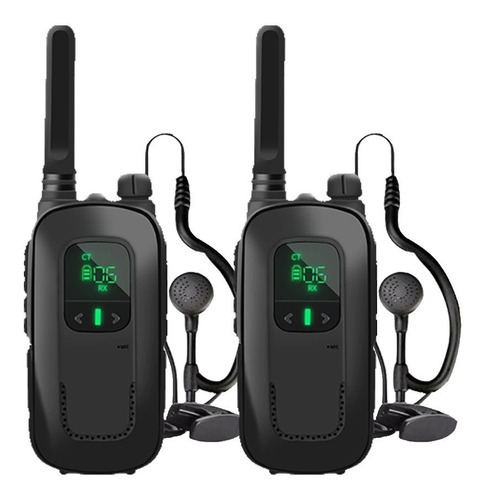 Kit X 2 Handy Baofeng Radio Walkie Talkie Bft12 16ch Canal C