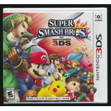 Super Smash Bros ( Nintendo 3ds, 2014) Nuevo En Caja Sellada