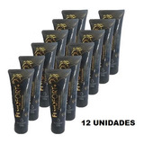 12 Fisiofort Premium Preta Pomada Massageadora 150g Atacado