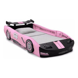 Delta Turbo Race Car Twin Bed Pink Cama Infantil Niñas W