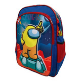 Mochila -among-us- 3d Escolar Primaria Gde M-55 Envio Gratis