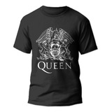 Polera  Queen Punk Rock - Estampada Algodón - Bandas Grupos