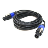 Cable Audio Parquer Ficha Speakon A Speakon 6 Metros Cuota