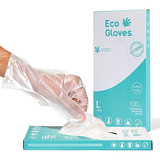 Eco Gloves Guantes Compostables A Base De Plantas, Sin Lát.